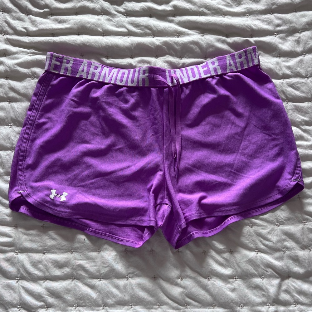 Purple Under Armour Shorts